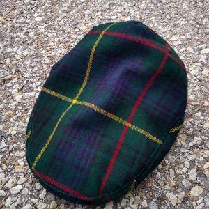 Polo ralph lauren tartan plaid newsboy flat cap